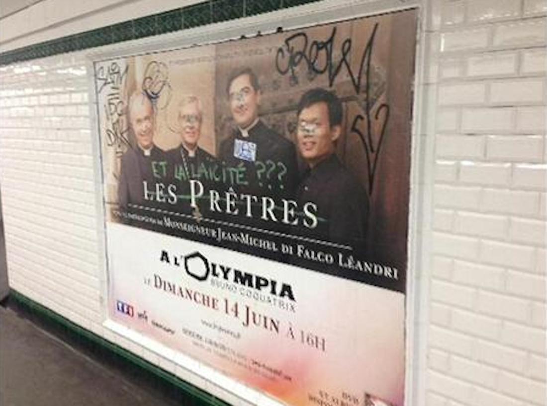 Concert des prêtres pour les "chrétiens d'Orient" : la mention qui dérangeait la RATP