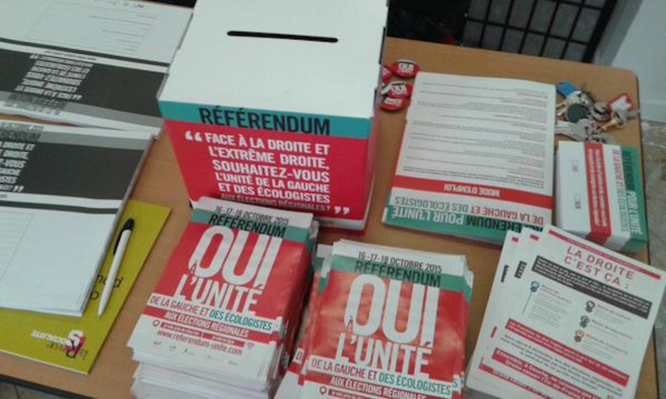 Référendum sur l'unité de la gauche : pour quoi faire ?