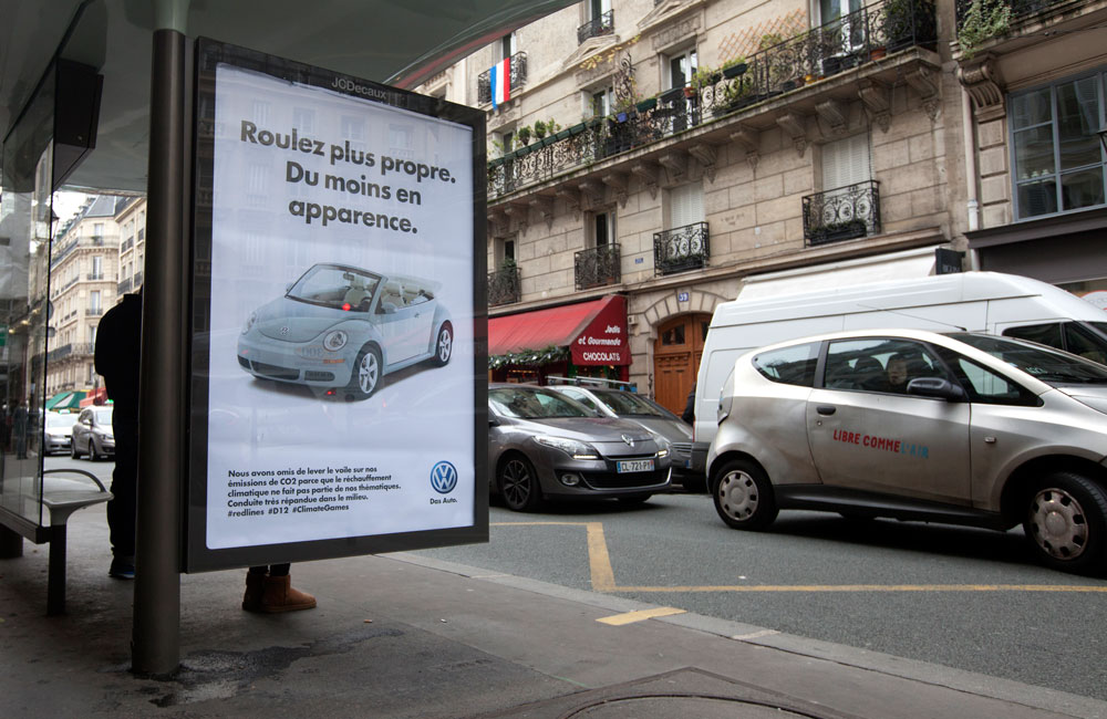 COP21 : 600 fausses publicités pour dénoncer l’hypocrisie des sponsors