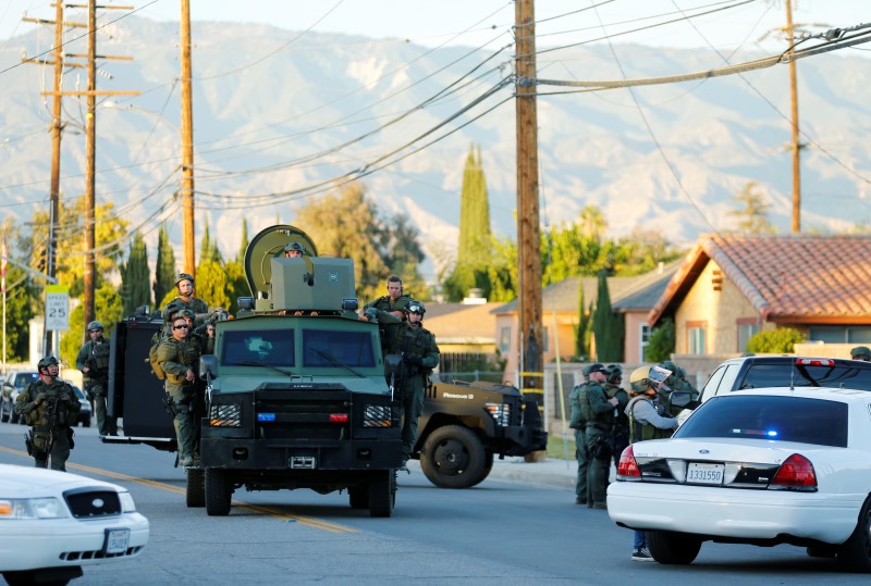 Une fusillade en Californie fait 14 morts, deux suspects tués