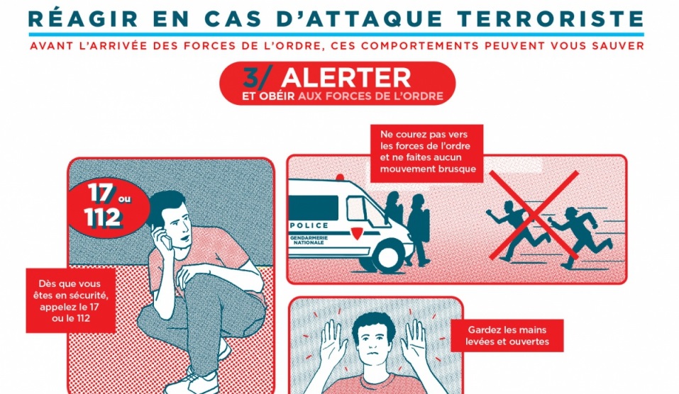 Attentat : que faire en cas d’attaque terroriste ?