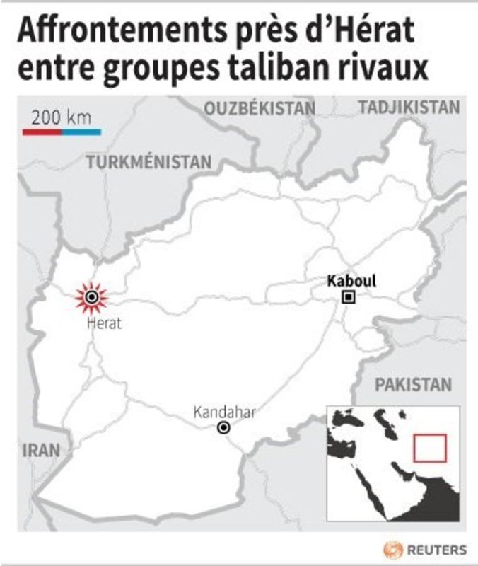Plus de 50 morts dans des combats entre groupes taliban rivaux