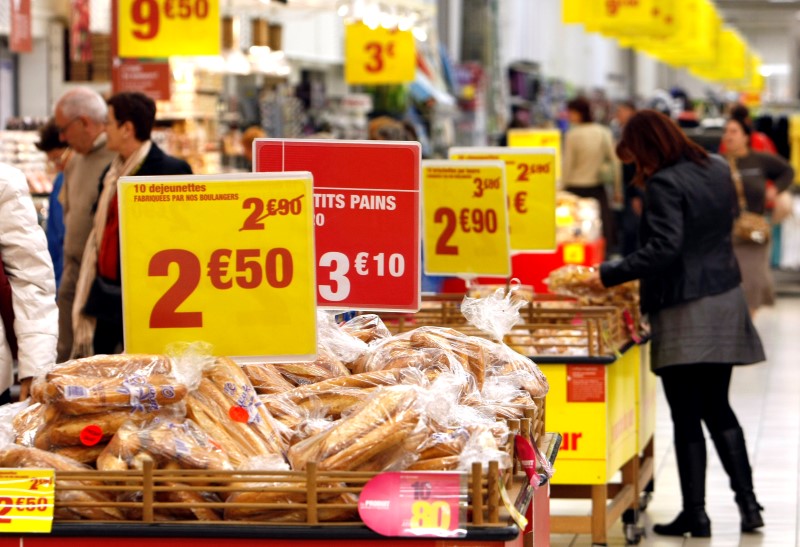 Les prix à la consommation en baisse de 0,2% en novembre