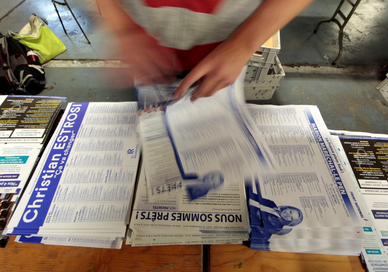 Le Front national serait battu dans ses trois régions clés