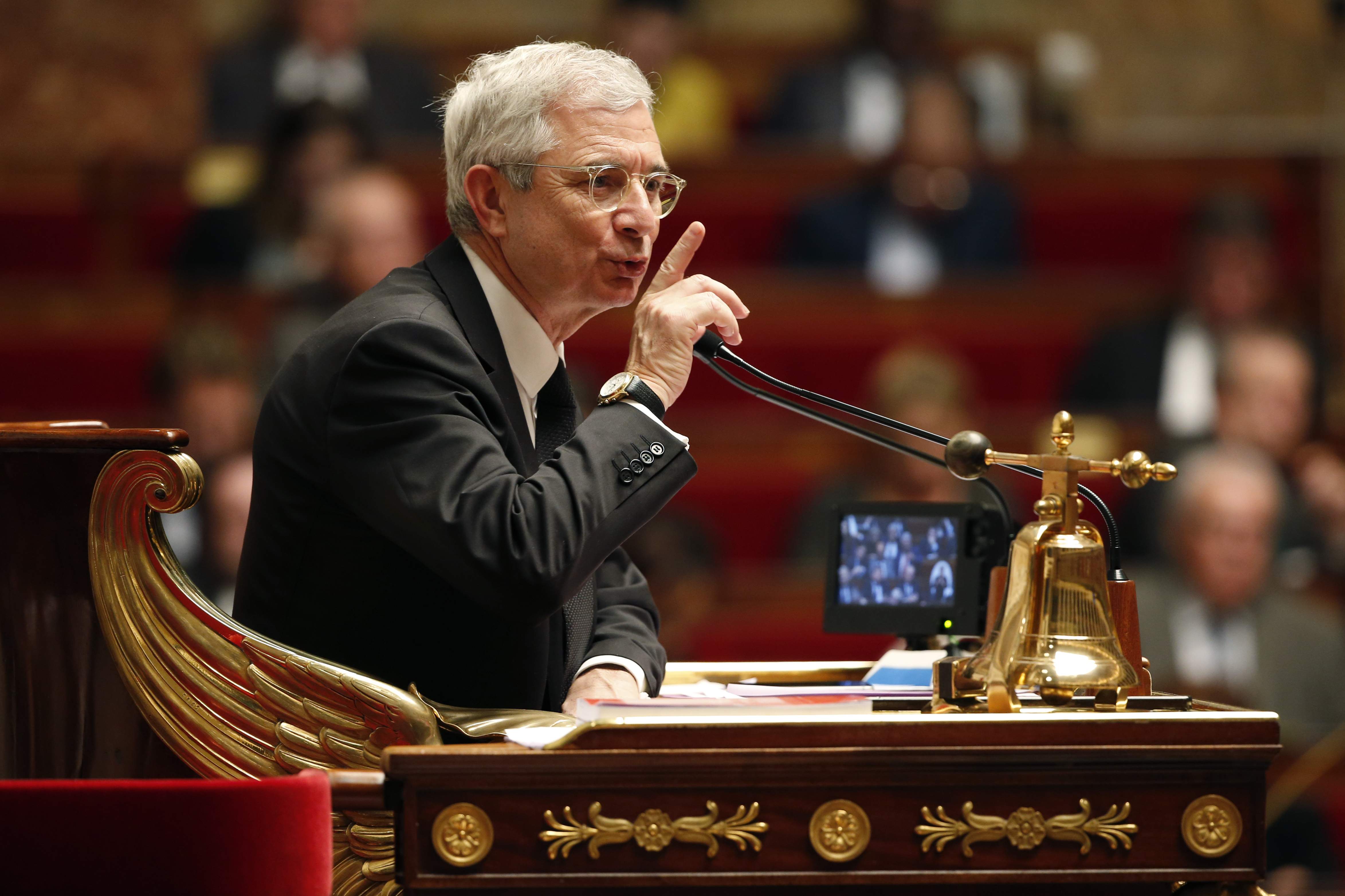 Claude Bartolone confirmé à la présidence de l'Assemblée
