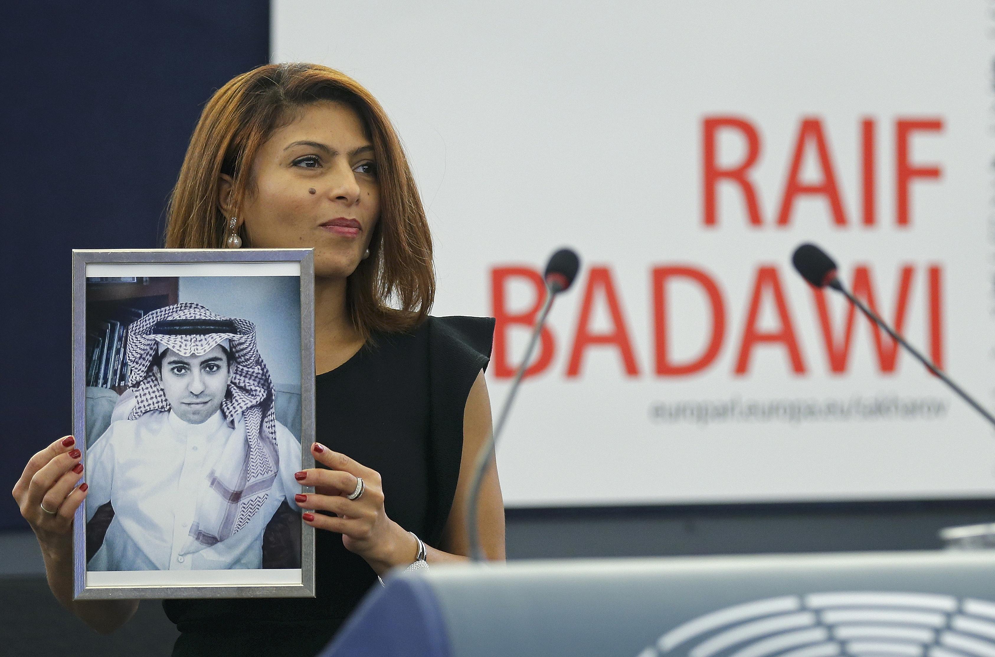 Le blogueur saoudien Badaoui honoré par le Parlement européen