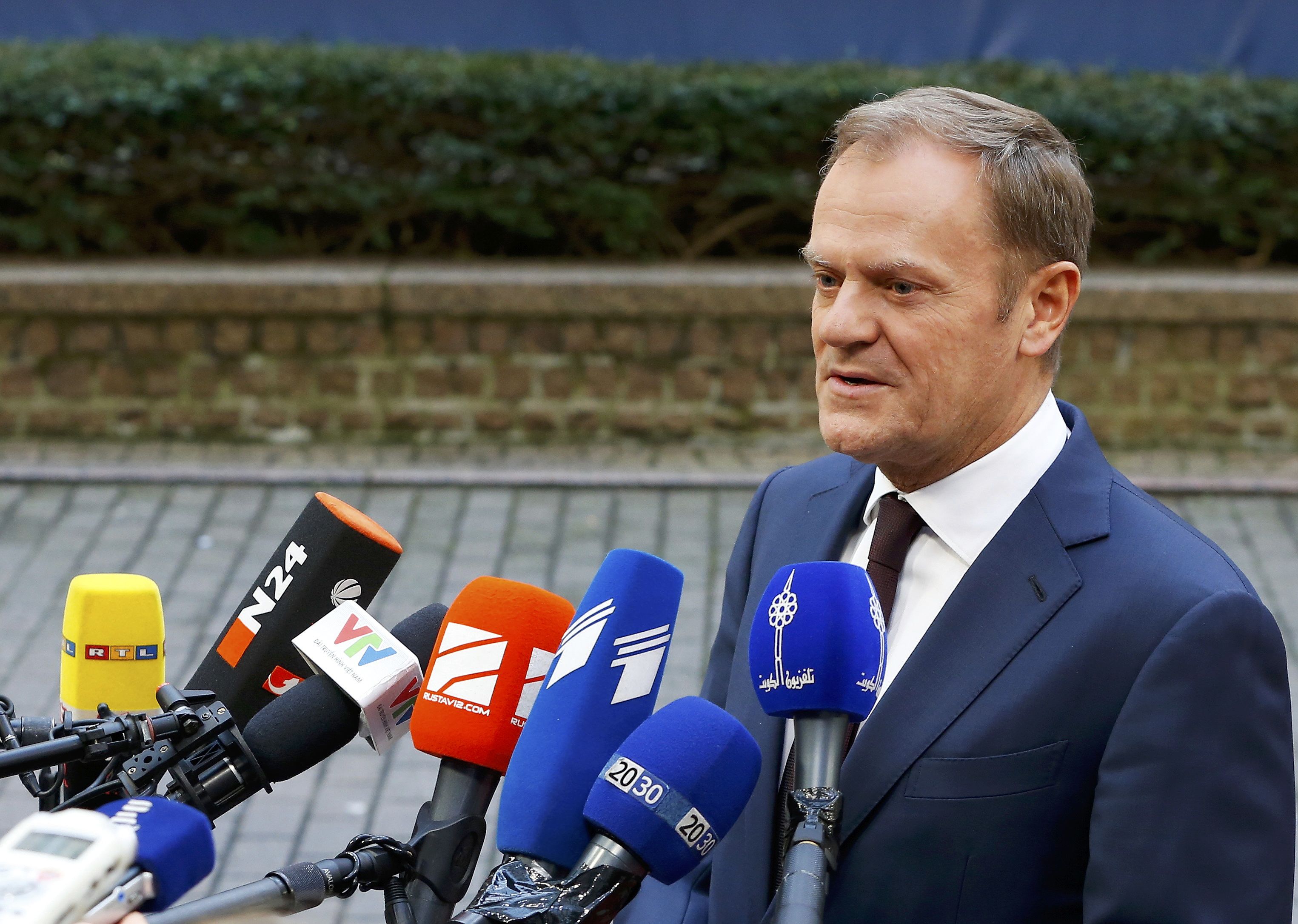 Certaines demandes de Londres semblent inacceptables, dit Tusk
