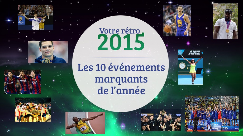 Rétro 2015 : retour sur l'actualité sportive