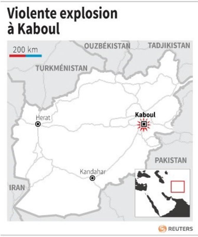 Violente explosion à Kaboul, un restaurant apparemment visé