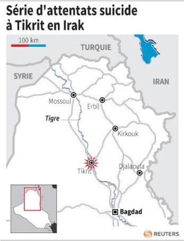 Quinze morts dans une série d'attentats sur une base irakienne