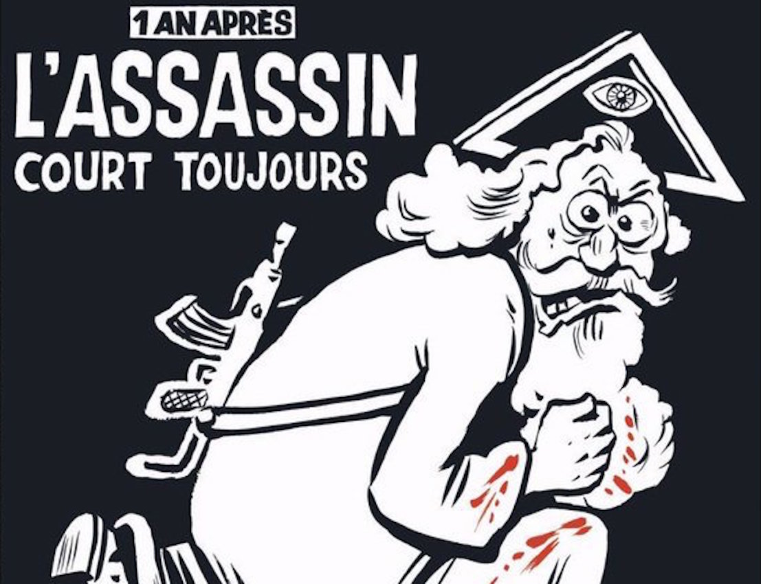 Un an après, la nouvelle Une choc de Charlie Hebdo