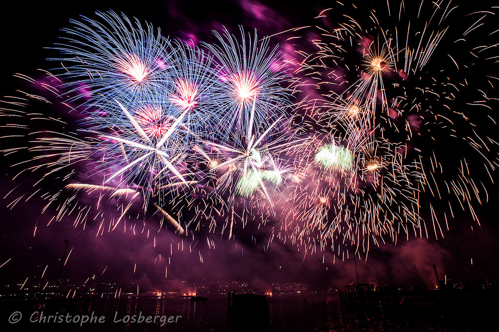 Feux d'artifice : même plus peur !