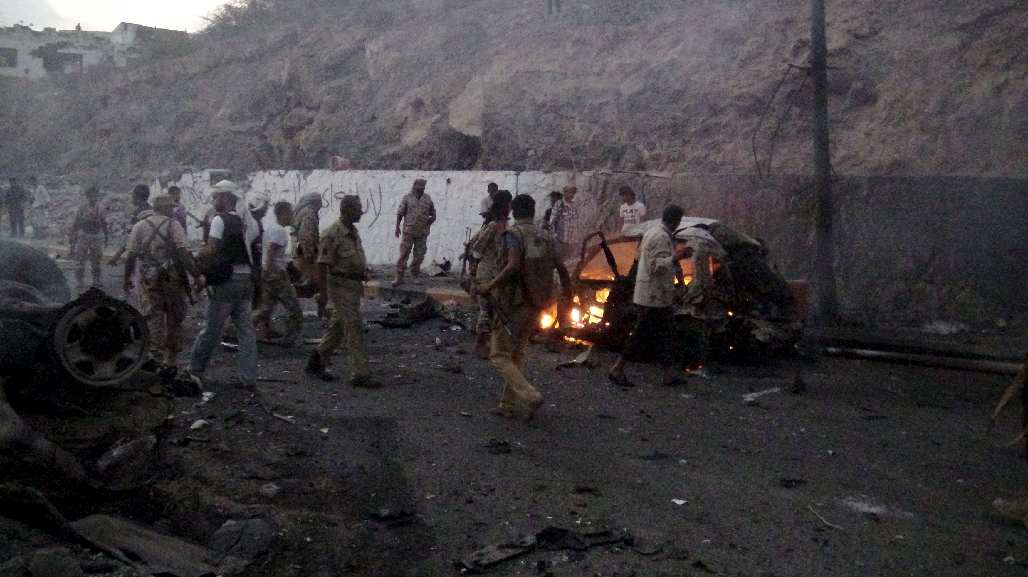 Attentat devant la maison du chef de la sécurité à Aden au Yémen