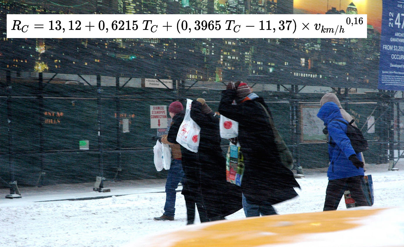 Froid hivernal : c'est quoi la "température ressentie" ?