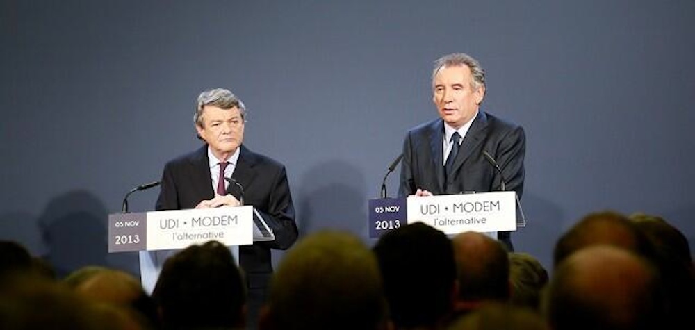 François Bayrou et Jean-Louis Borloo : mariage au centre