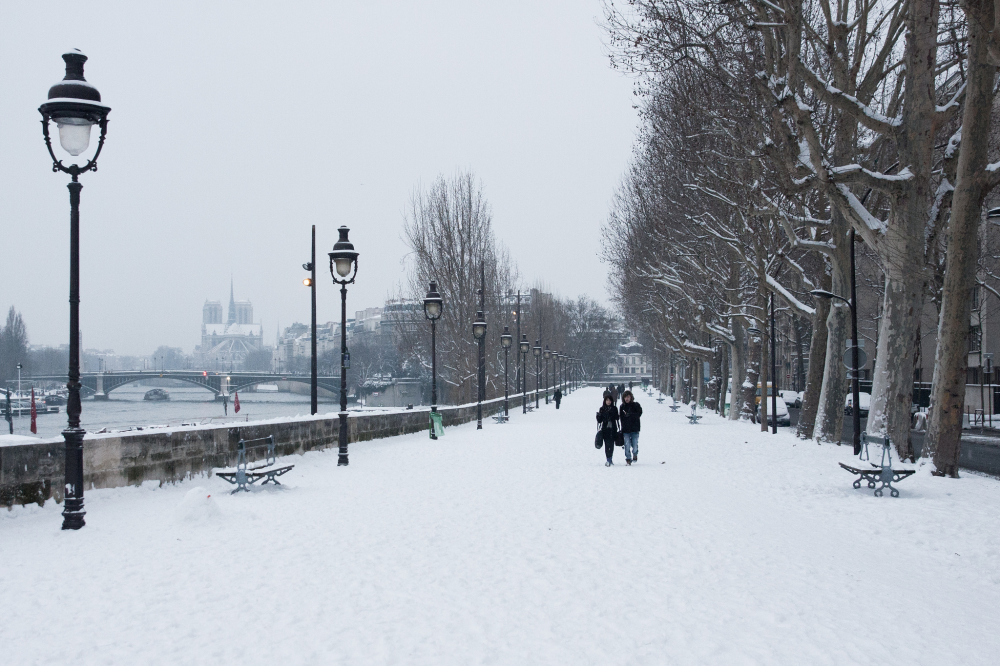 Coup de froid sur la France… et sur le moral