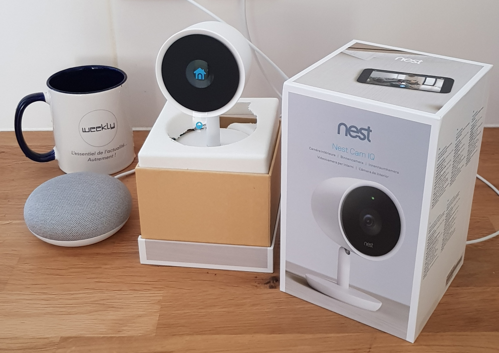 Test de la caméra de surveillance Nest Cam IQ