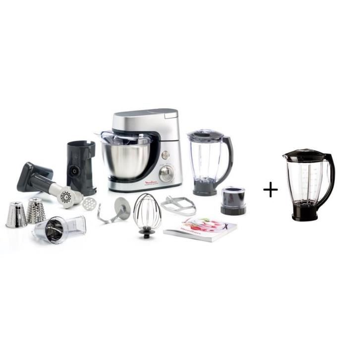 Bons plans du 12 octobre 2018 : MOULINEX QA503DB1 MC Robot pâtissier , Potensic&reg; Fonction Stepless, HP 2,1 Enceinte PC S7000 Blanc