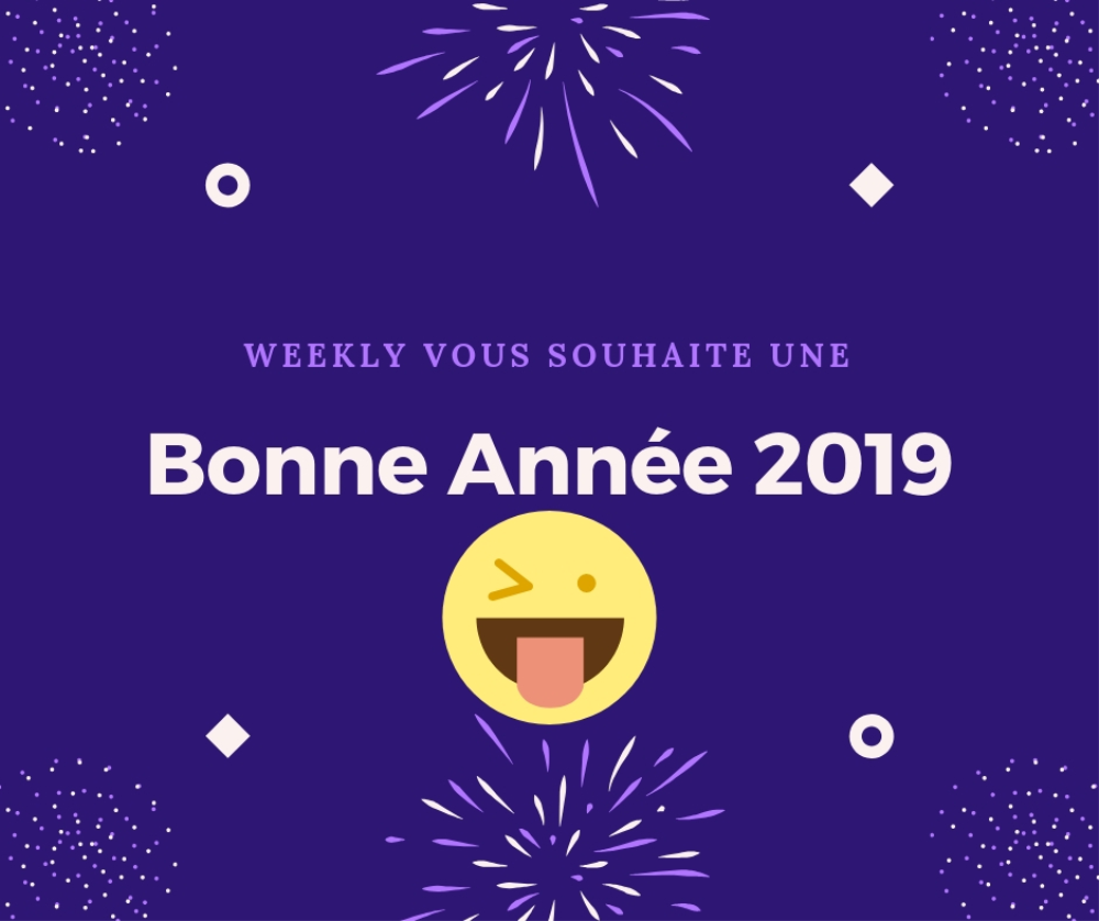 Bonne année 2019 !