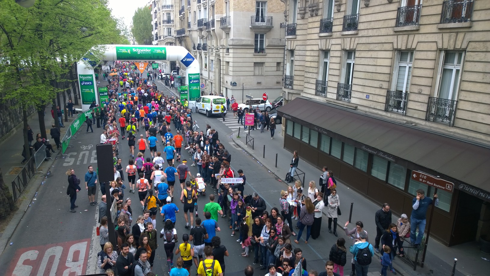 Marathon de Paris : souffrance, émotion et défi