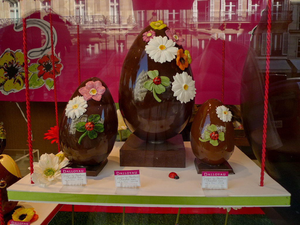 A Pâques, du chocolat bien sûr !