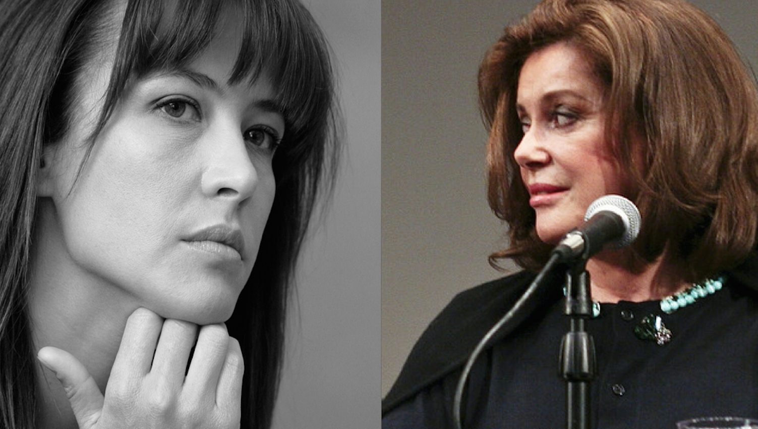 Sophie Marceau et Catherine Deneuve se disputent "Hollande le goujat"