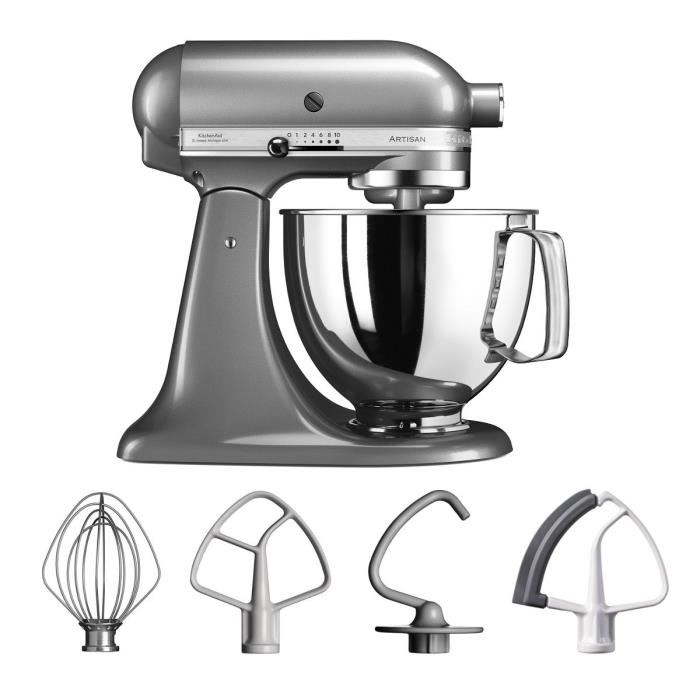 Bons plans du 20 avril 2019 : Pack KITCHENAID ARTISAN 5KSM125ECU Robot pâtissier , Pack KITCHENAID ARTISAN 5KSM125EAC Robot pâtissier , KITCHENAID 5KSM3311XEFG Mini Robot patissier 3,3L 