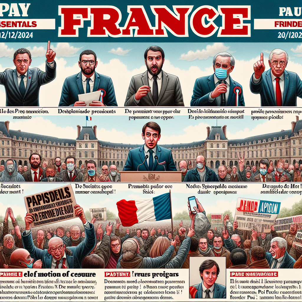 L'essentiel de l'actualité France du vendredi 13/12/2024 au vendredi 20/12/2024