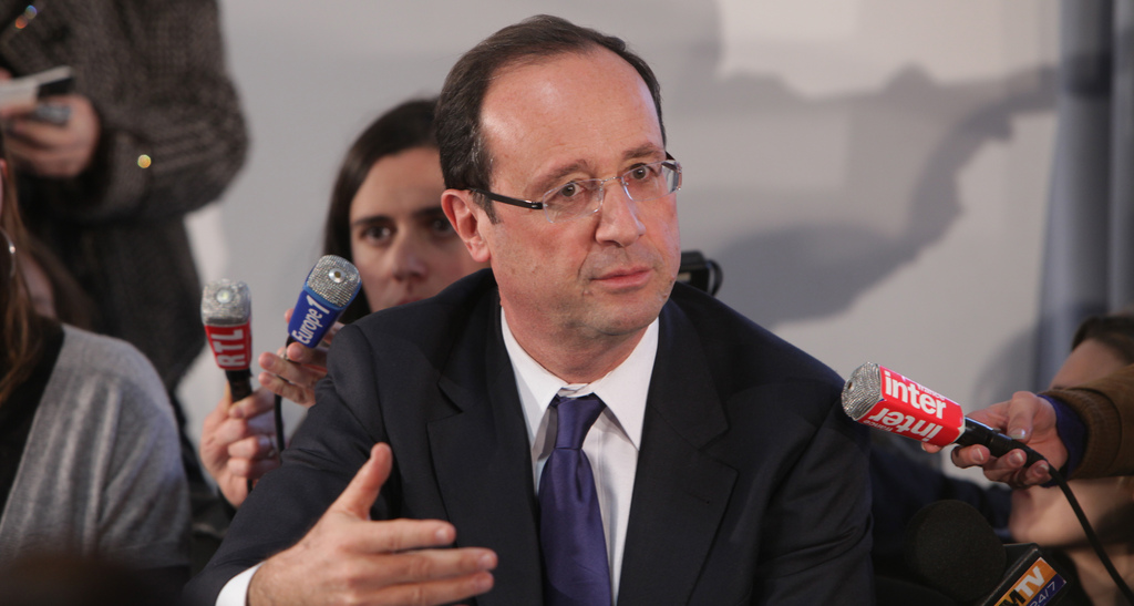 Conférence de presse sous tension pour François Hollande
