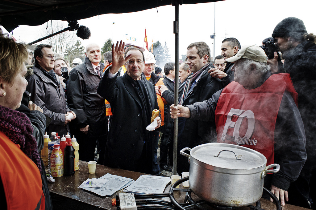 Hollande à Florange : il est de retour !